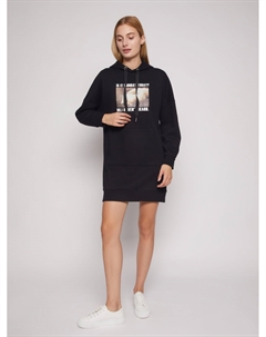 Платье-худи с фотопринтом Zolla