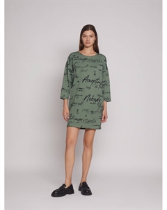 Платье с принтом Zolla