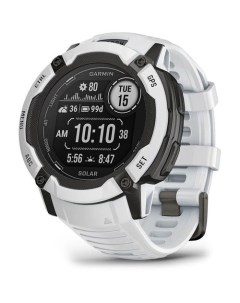 Смарт-часы Instinct 2X Solar, 50мм, 1", белый/белый/черный Garmin