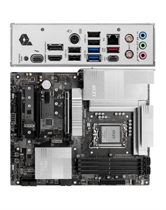 Материнская плата MSI Pro Z890-P WiFi Z890 Soc-1851 4xDDR5, 4xSATA3, RAID, 4хM.2, 4xPCI-E16x, 3xUSB3.2, 2xUSB3.2 Type C, DP, HDMI, WiFi, 5Glan, ATX Msi