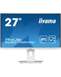 Монитор 27" ProLite XUB2792HSU-W6 IPS 1920x1080 0.4ms HDMI, DisplayPort Iiyama