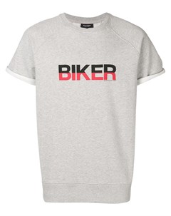 Ron dorff футболка с принтом biker xl серый Ron dorff