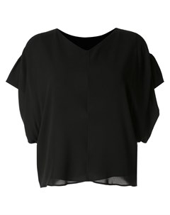 Tomorrowland футболка с приспущенными плечами 36 черный Tomorrowland