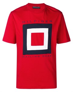 Hilfiger collection футболка с логотипом s красный Hilfiger collection