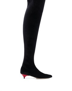 Gia couture ботфорты на каблуке рюмочка 38 черный Gia couture