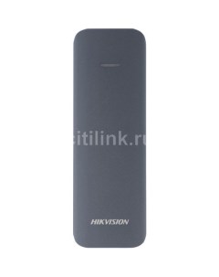 1ТБ Внешний диск SSD HS-ESSD-P1000GWD 1000G GREY, USB-C, запись - 420МБ/с, чтение - 480МБ/с, серый Hikvision
