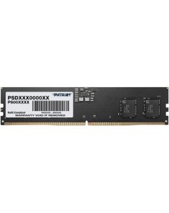 Оперативная память Signature PSD532G52002 DDR5 - 1x 32ГБ 5200МГц, DIMM, Ret Patriòt