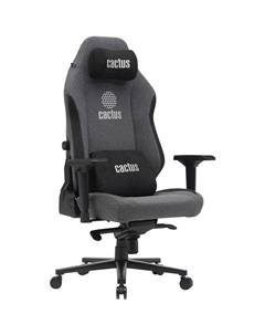 Кресло CS-CHR-MAG-GY серый/черный крестов. сталь пластик черный Cactus