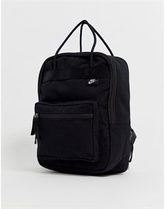 Маленький прямоугольный рюкзак черного цвета Nike