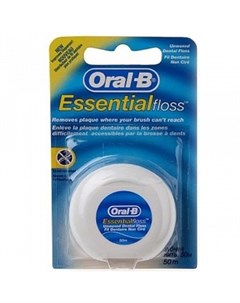 Орал би зубная нить EssentialFloss невощеная 50м Oral-b