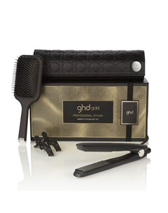 Набор стайлер для укладки волос ghd gold термостойкая сумка плоская щетка зажимы Ghd