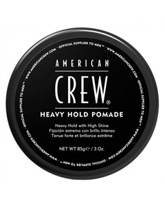 Heavy Hold Pomade Помада сильной фиксации и высоким уровнем блеска 85мл American crew