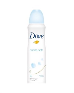 Дезодорант аэрозоль антиперспирант женский Мягкость хлопка 150мл Dove