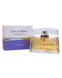 LOVE IN PARIS вода парфюмерная жен 50 ml Nina ricci