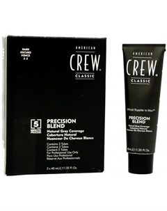 Precision Blend Краска для седых волос Темный 2 3 3 40мл American crew