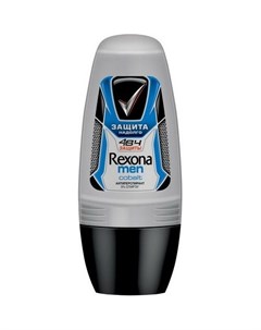 Антиперспирант део ролик мужской Кобальт 50мл Rexona