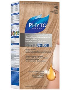 Фитосольба Фитоколор Краска для волос очень Светлый Золотистый Блонд 9D Phyto