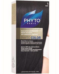 Фитосольба Фитоколор Краска для волос Черный 1 Phyto