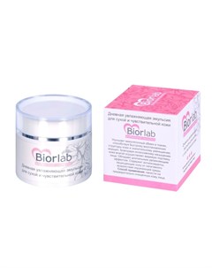 Дневная увлажняющая эмульсия для сухой и чувствительной кожи 45 г Biorlab