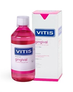 Ополаскиватель для полости рта VITIS Gingival для устранения кровоточивости и укрепления десен 500мл Dentaid