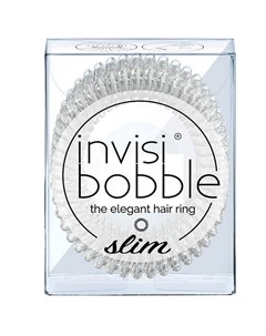Резинка браслет для волос SLIM Crystal Clear прозрачный 3095 Invisibobble