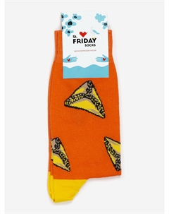 Носки с рисунками St.Friday Socks, Эчпочмак, Оранжевый St. friday