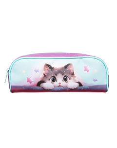 Пенал школьный, текстиль, 8×21×4 см Calligrata