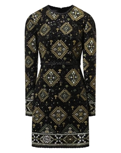 Платье с отделкой пайетками Giambattista valli