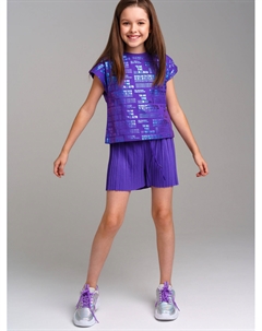 Шорты трикотажные для девочек Playtoday tween