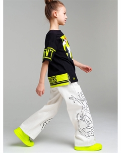 Фуфайка трикотажная для девочек (футболка) Playtoday tween