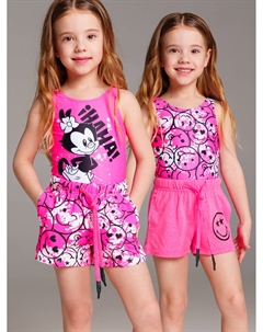 Шорты трикотажные для девочек, 2 шт в комплекте Playtoday kids