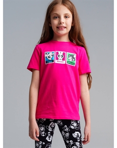 Фуфайка трикотажная для девочек (футболка) Playtoday tween