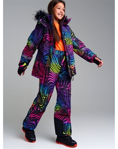 Комплект текстильный с полиуретановым покрытием для девочек: куртка, брюки Playtoday tween