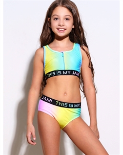 Купальный костюм трикотажный для девочек Playtoday tween