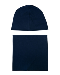 Комплект трикотажный для мальчиков: шапка, снуд Playtoday tween