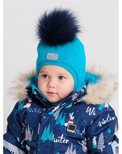 Шапка детская трикотажная для мальчиков Playtoday newborn-baby