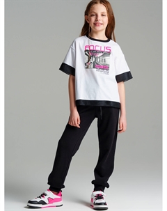 Брюки трикотажные для девочек Playtoday tween