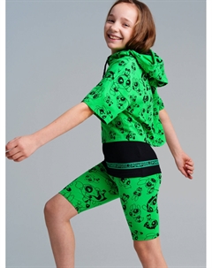 Брюки трикотажные для девочек (легинсы укороченные) Playtoday tween