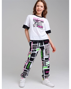 Брюки трикотажные для девочек Playtoday tween