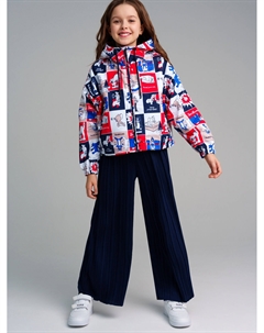 Куртка текстильная с полиуретановым покрытием для девочек (ветровка) Playtoday tween