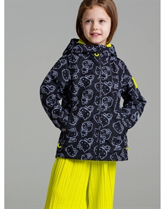 Куртка текстильная с полиуретановым покрытием для девочек (ветровка) Playtoday kids