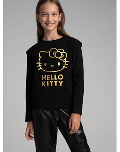 Фуфайка трикотажная для девочек (футболка с длинными рукавами) Playtoday tween