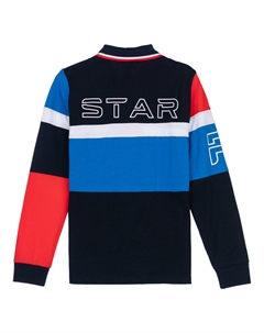 Сорочка трикотажная с воротником поло для мальчиков Playtoday tween