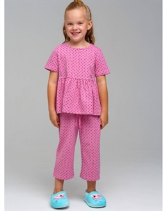 Пижама трикотажная для девочек Playtoday kids