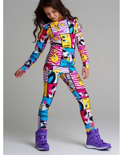 Термокомплект трикотажный для девочек: брюки, толстовка для эпизодического использования Playtoday tween