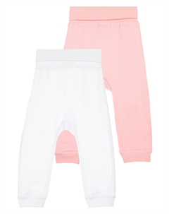 Ползунки детские трикотажные для девочек, 2 шт в комплекте Playtoday newborn-baby