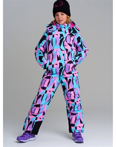 Комбинезон текстильный с полиуретановым покрытием для девочек Playtoday tween