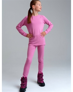 Термокомплект трикотажный для девочек: брюки, толстовка для эпизодического использования Playtoday tween
