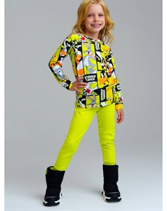 Термокомплект трикотажный для девочек: брюки, толстовка для эпизодического использования Playtoday kids