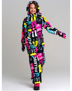 Комбинезон текстильный с полиуретановым покрытием для девочек Playtoday tween